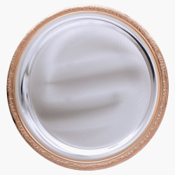 Silverplated plate for trophy