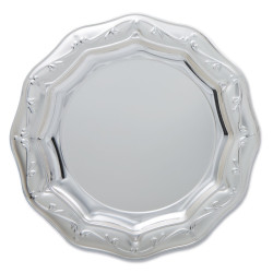 Silverplated plate for trophy