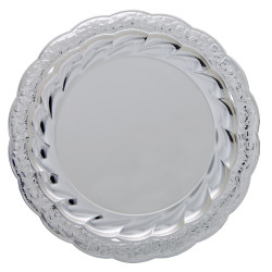 Silverplated plate for trophy