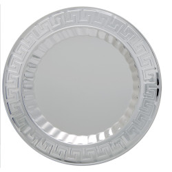 Silverplated plate for trophy
