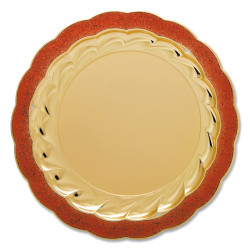 Plato para trofeo con esmalte
