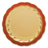 Plato para trofeo con esmalte