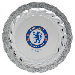 Silverplated plate for trophy