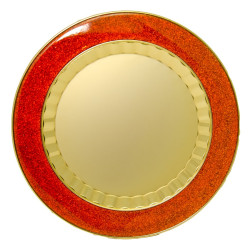 Silverplated plate for trophy