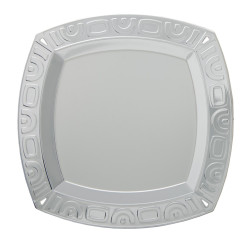 Silverplated plate for trophy