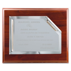 Scroll plaque 809