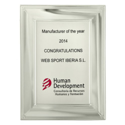 Rectangular plaque 776