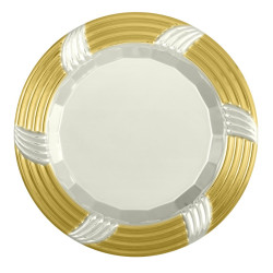 Silverplated plate for trophy