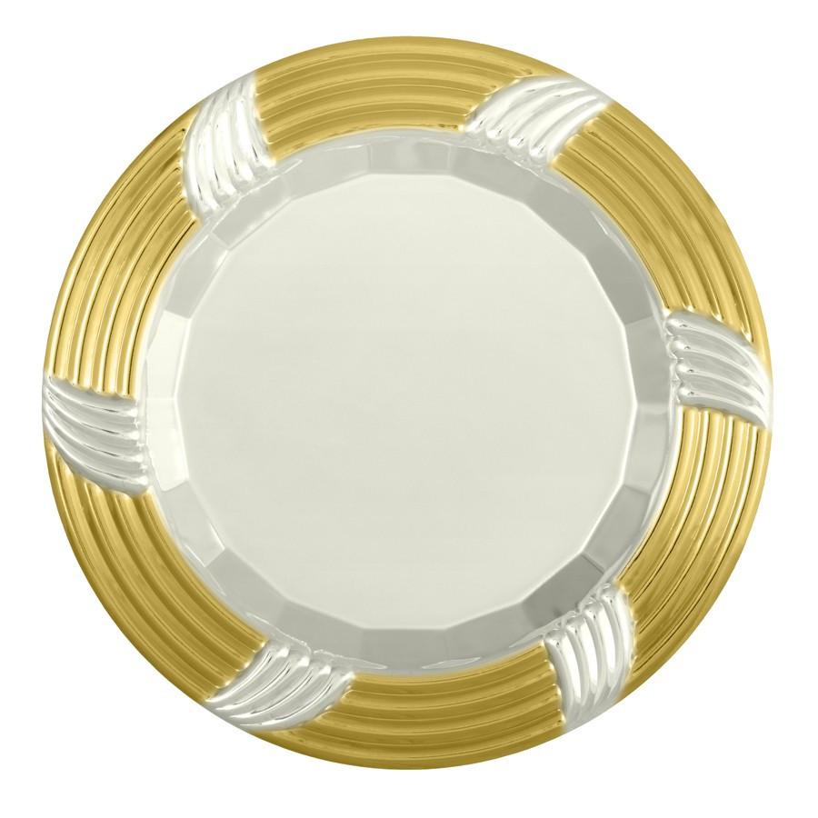 Silverplated plate for trophy