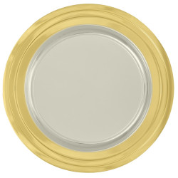 Plate silver or brass plated
