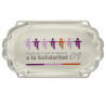 Presentation tray for award