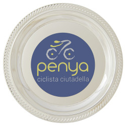Plato plateado
