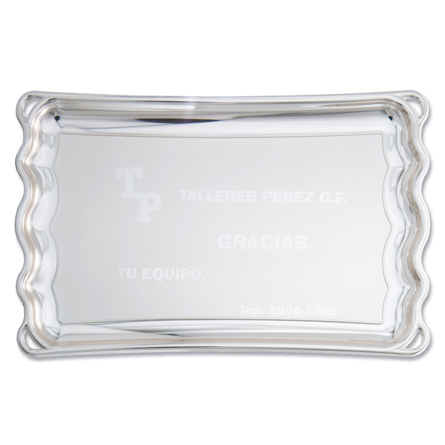 Presentation tray for award