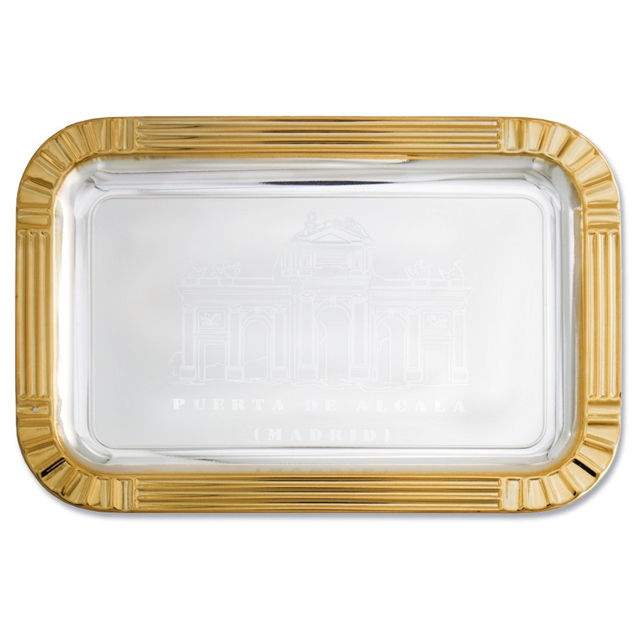 Presentation tray for award