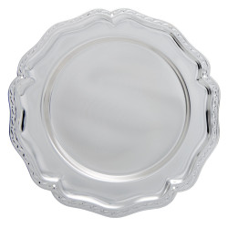 Plato plateado