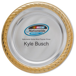 Silverplated plate for trophy